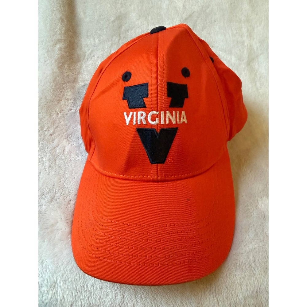 Captivating Headwear UVA Hat Mens OSFM Orange Good Virginia Cavaliers V Sabre